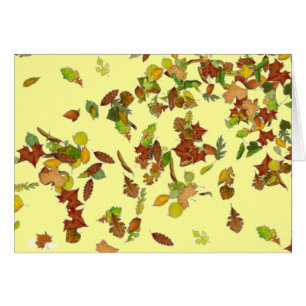 HOJAS DE OTOÑO/OTOÑO, amarillo