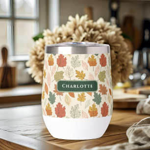 Hojas de otoño personalizadas personalizadas - Nom