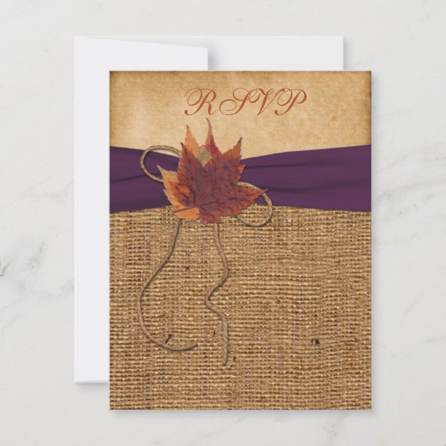 Hojas de Otoño, Tarjeta de Respuesta Falsa de Arpi (Anverso)