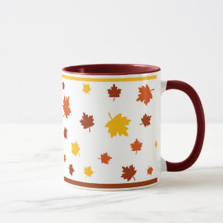Hojas de otoño - taza