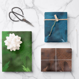 HOJAS DE OTOÑO VERDE AZUL MARRONES DE OTOÑO