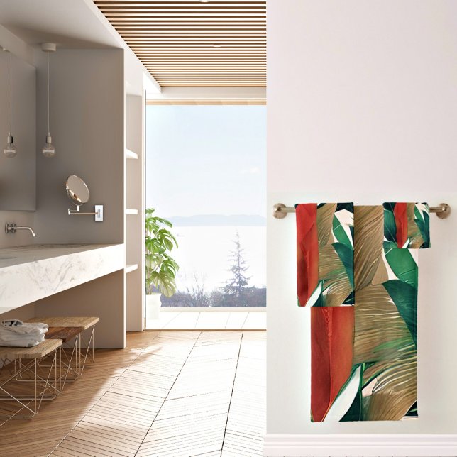 Hojas de palma en tonos suaves (Subido por el creador)