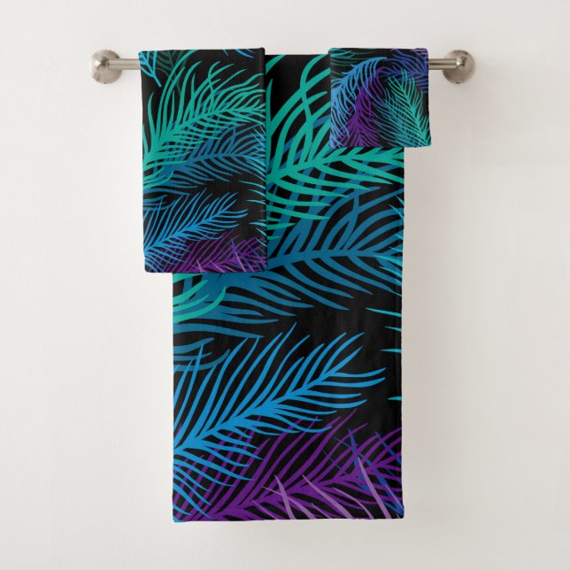 Hojas de palma multicolor (In situ)