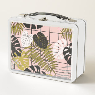 hojas de palma tropical, verano elegante.