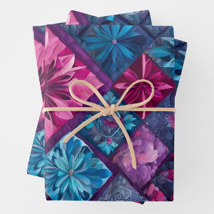 Hojas de papel coloridas para el relleno de parche