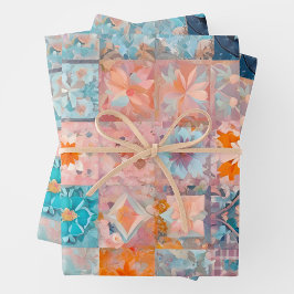 Hojas de papel coloridas para el relleno de parche
