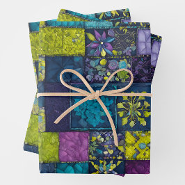 Hojas de papel coloridas para el relleno de parche
