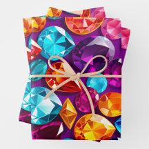 Hojas de papel coloridas para envolver el arte de 