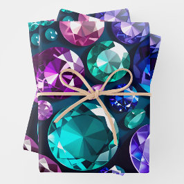 Hojas de papel coloridas para envolver el arte de 