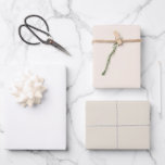 Hojas de papel de ajuste de color sólido blanco mo<br><div class="desc">Un bonito trío de colores con sábanas de papel pintado de color vintage,  de lino y blanco brillante. Un complemento a sus regalos para cualquier ocasión especial,  evento o temporada de vacaciones.</div>