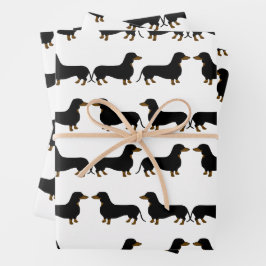 Hojas de papel de ajuste de Dachshund