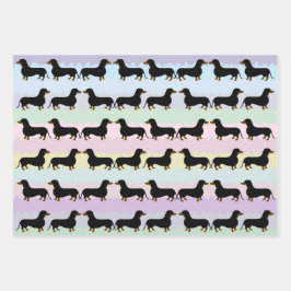 Hojas de papel de ajuste de Dachshund