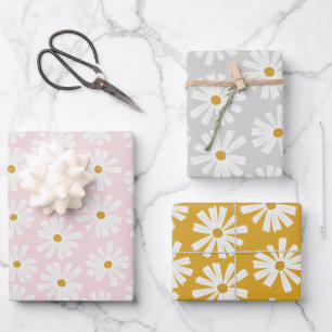 Hojas de papel de ajuste de Daisy de Escandi
