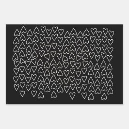 Hojas de papel de ajuste de Día de San Valentín ne