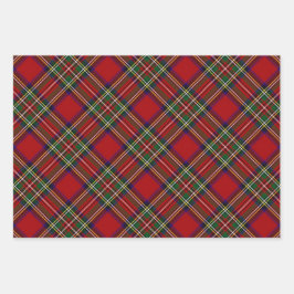 Hojas de papel de ajuste de diseño diagonal de plá