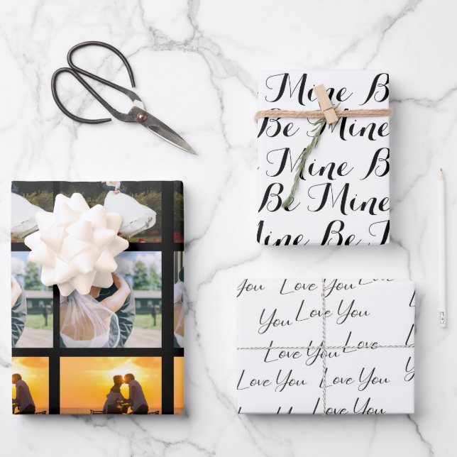 Hojas de papel de ajuste de fotos personalizadas (Anverso)