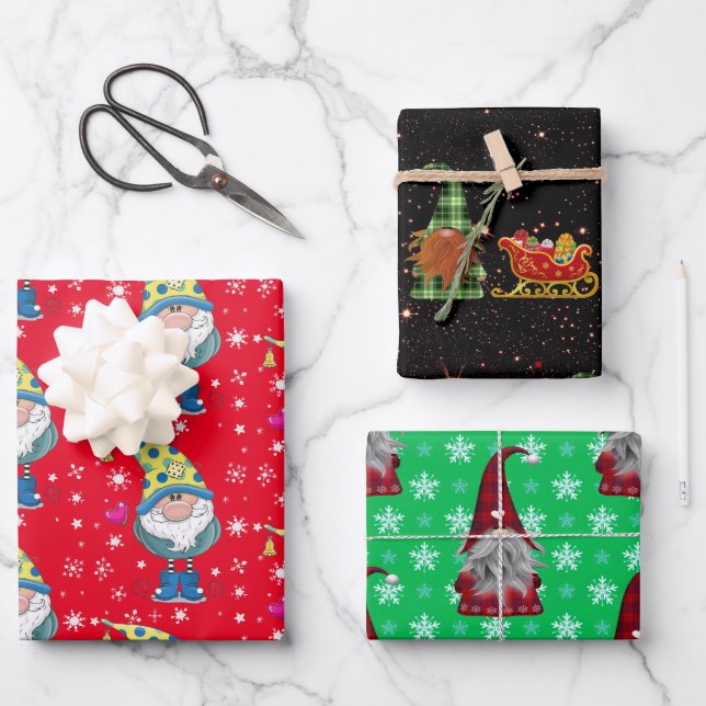 Hojas de papel de ajuste de Gnome (Anverso)