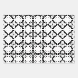 Hojas de papel de ajuste de impresión geométrica d