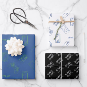 Hojas de papel de ajuste de juegos