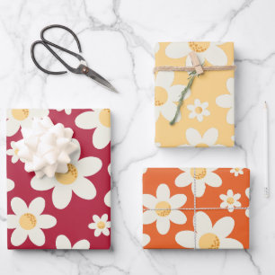 Hojas de papel de ajuste de marea retro   Groovy F
