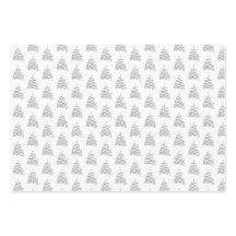 Hojas de papel de ajuste de Navidades de árbol