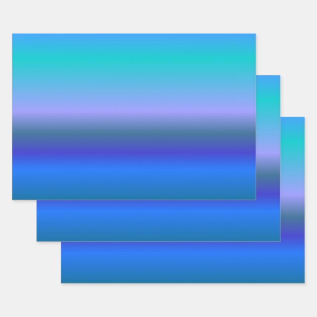 Hojas de papel de ajuste de pavo real (Set)