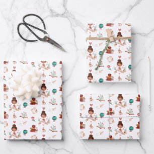 Hojas de papel de ajuste de profesores