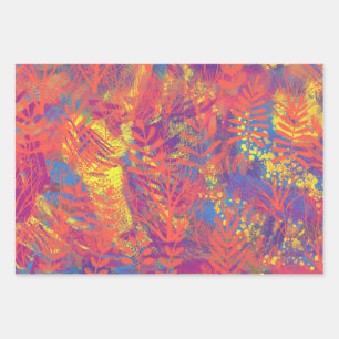 Hojas de papel de ajuste de textura de pintura mul