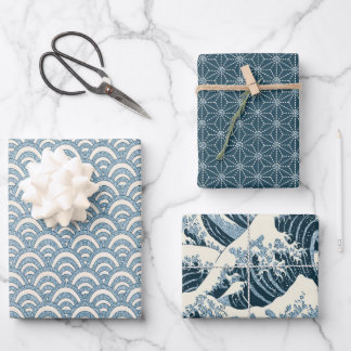 Hojas de papel de ajuste del patrón japonés 3