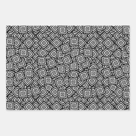 Hojas de papel de ajuste en escala de grises