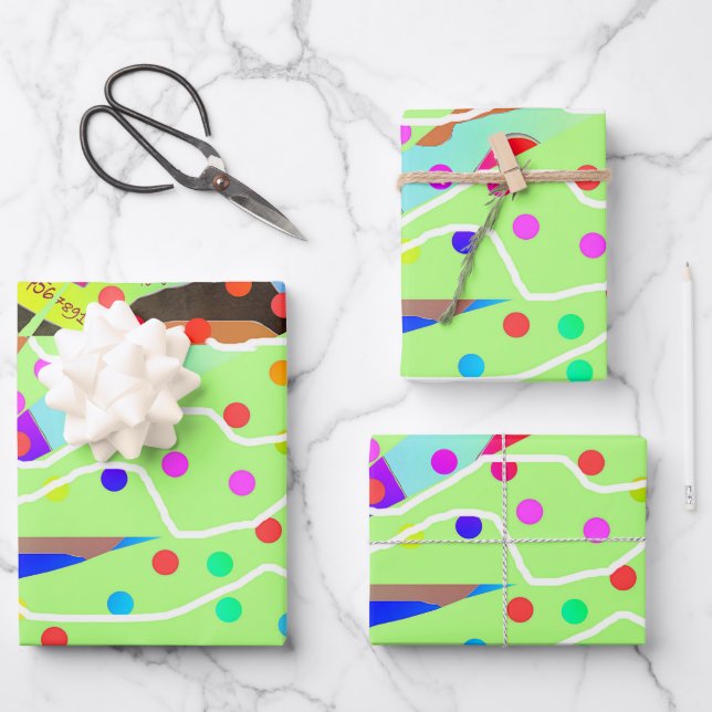 Hojas de papel de ajuste Números de letras Resumen (Anverso)