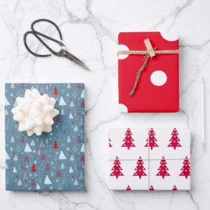 Hojas de papel de ajuste para árbol de Navidad mod