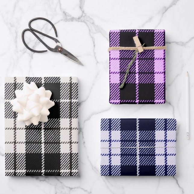 Hojas de papel de envolver de patrón de plástico c (Anverso)