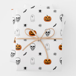 Hojas de papel de envolvimiento blanco para el pat