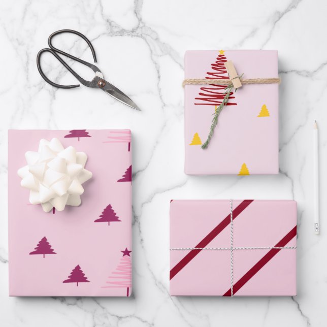 Hojas de papel de envolvimiento de árboles de Navi (Anverso)