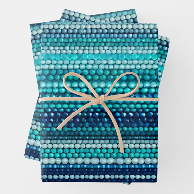 Hojas de papel de envolvimiento de arte de abalori (Subido por el creador)