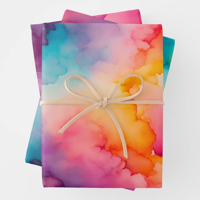 Hojas de papel de envolvimiento de arte humedecido (Subido por el creador)