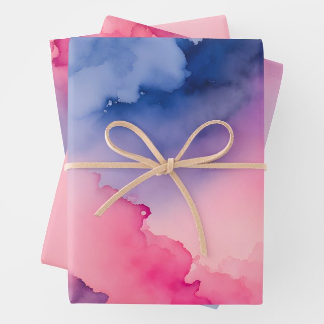 Hojas de papel de envolvimiento de arte humedecido (Subido por el creador)