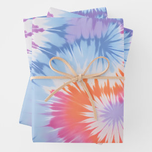 Hojas de papel de envolvimiento de colorante de pi