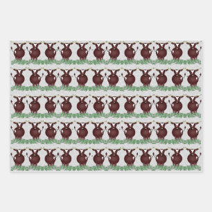 Hojas de papel de envolvimiento de Ferdinand