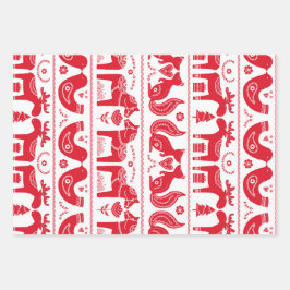 Hojas de papel de envolvimiento de impresión para 