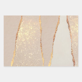 hojas de papel de envolvimiento de papel con rompe