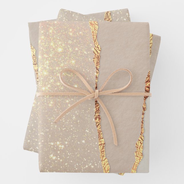 hojas de papel de envolvimiento de papel con rompe (In situ)