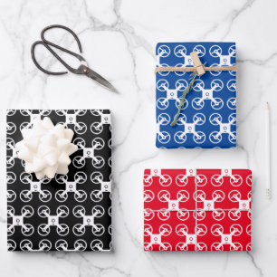 Hojas de papel de envolvimiento de personalizado d
