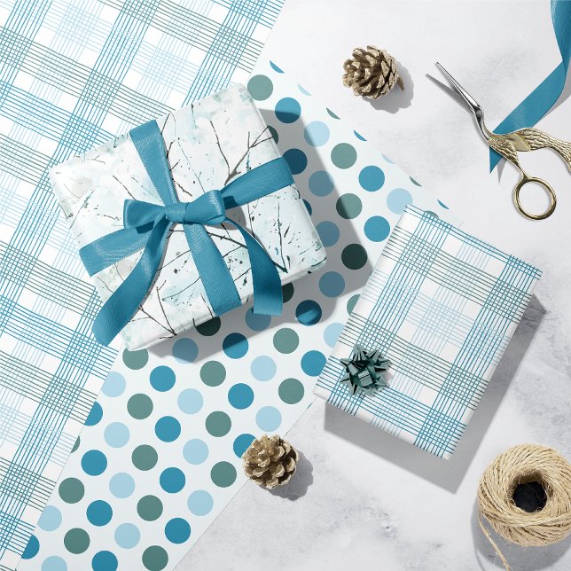 Hojas de papel de envolvimiento de turquesa Aqua (Subido por el creador)