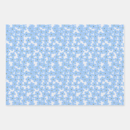 hojas de papel de envolvimiento floral de 19" x 29