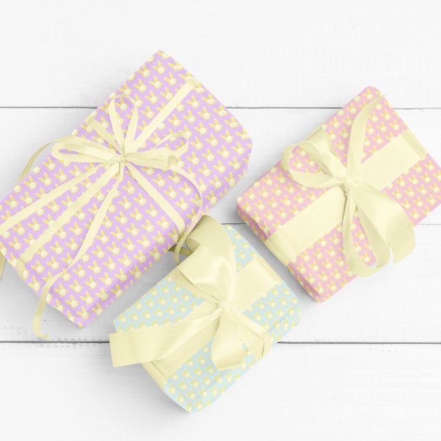 Hojas de papel de envolvimiento para conejitos ama (Subido por el creador)