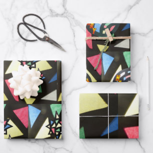 Hojas de papel de envolvimiento X-mas de patrón de