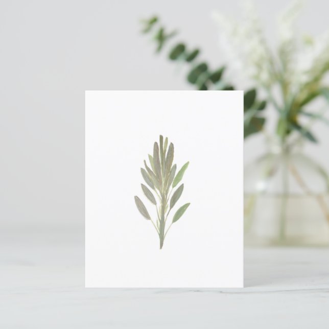 Hojas de papel de hoja de papel para la vegetación (Anverso de pie)