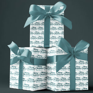 Hojas de Papel de Regalo de Navidad Personalizadas